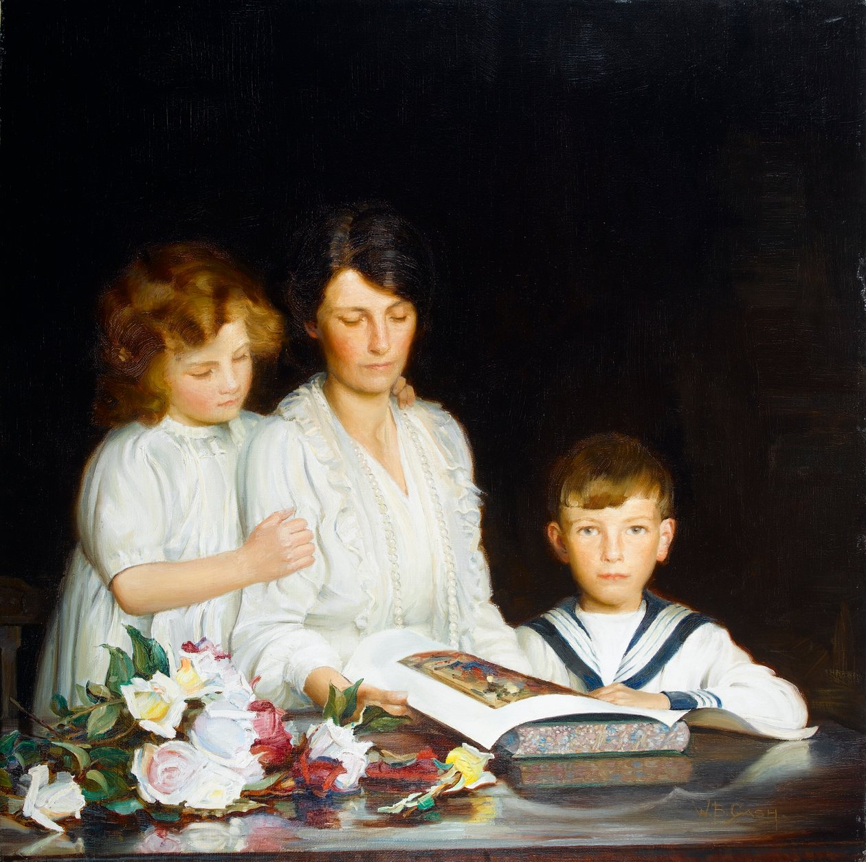 Bir Aile Portresi, 1919 by Walter Bonner Gash