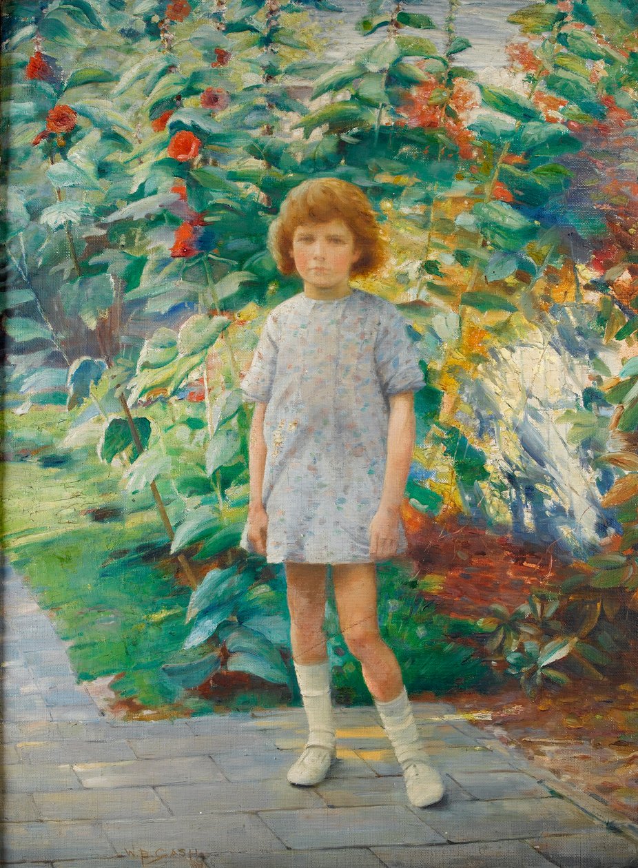 Bahçedeki Kız by Walter Bonner Gash