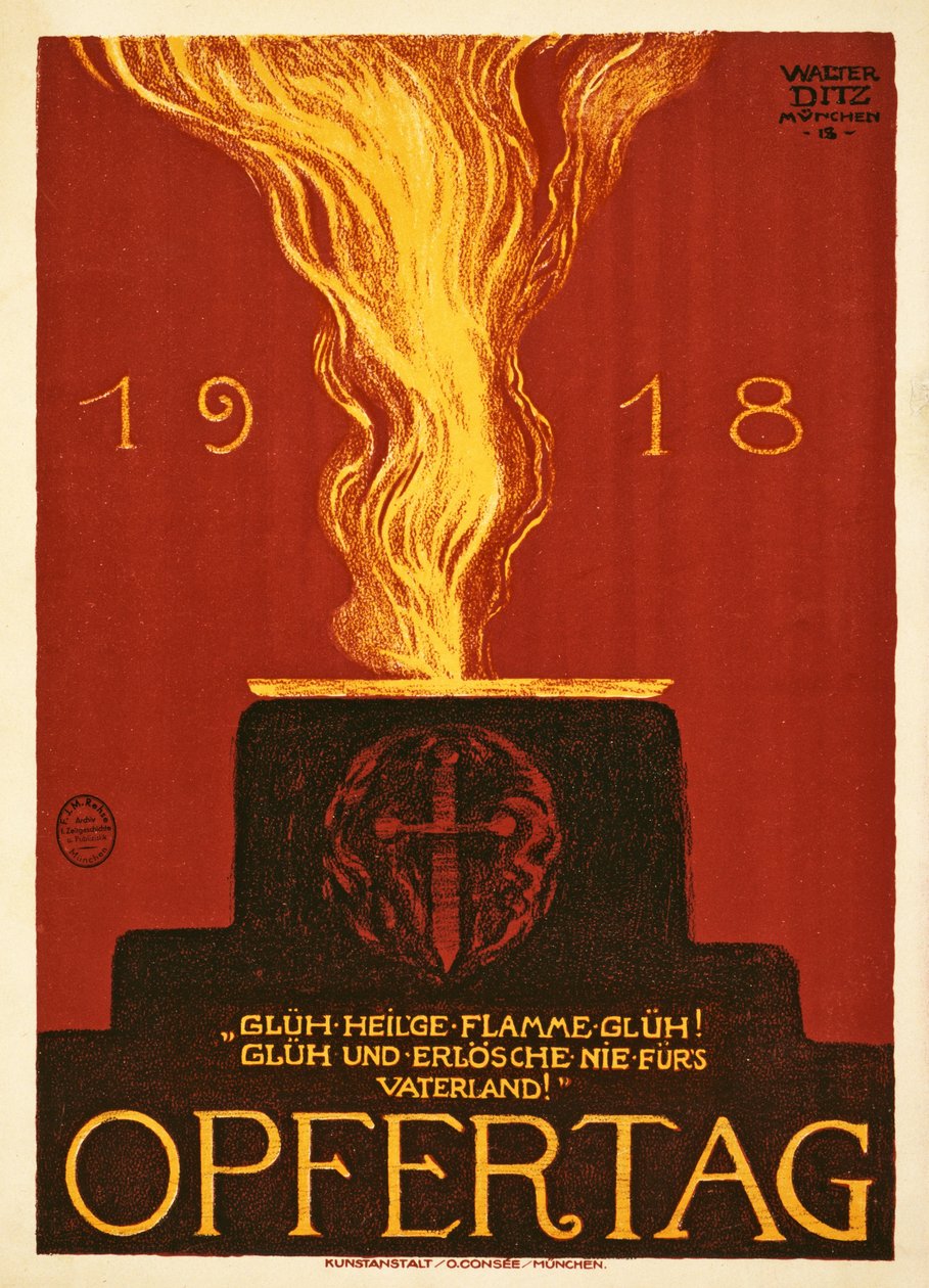 Kurban Bayramı, 1918, yayın. Münih, 1918 by Walter Ditz