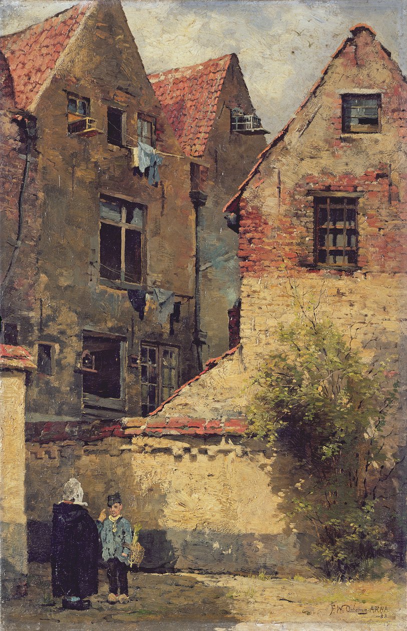 Sunshine and Shadows, Antwerp, 1883  by Walter Frederick Osborne