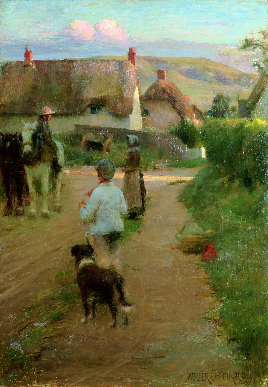 Aylaklar, 1888 by Walter Frederick Osborne