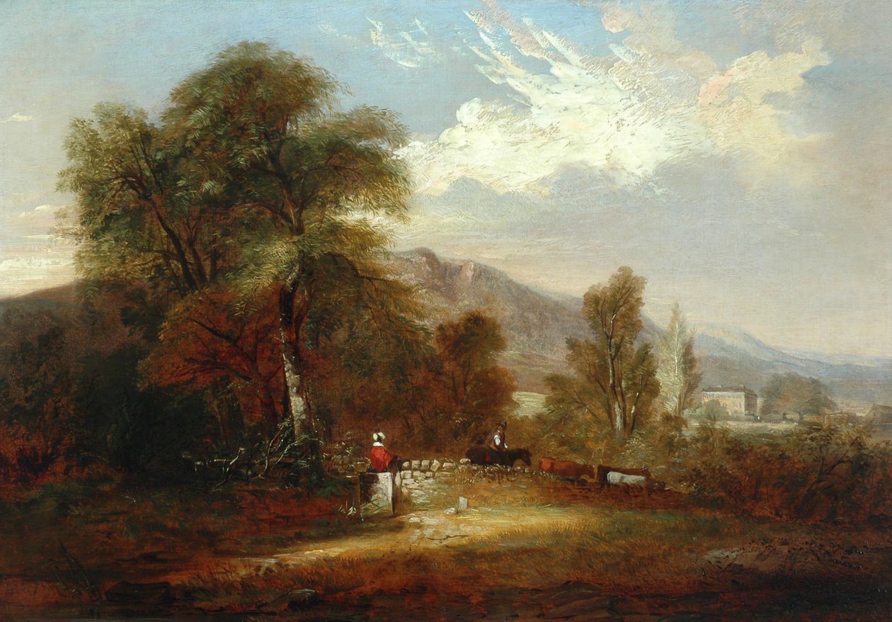 İzci Salonu ile Shibden Vadisi, by Walter Heath