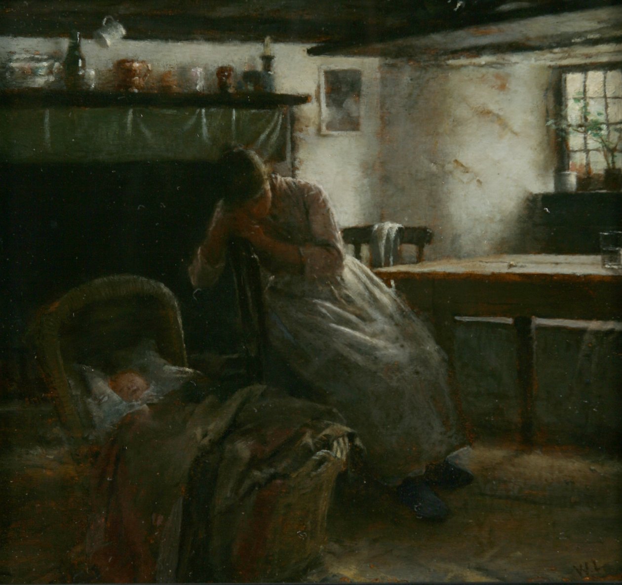 Hayaller veya Annelik by Walter Langley