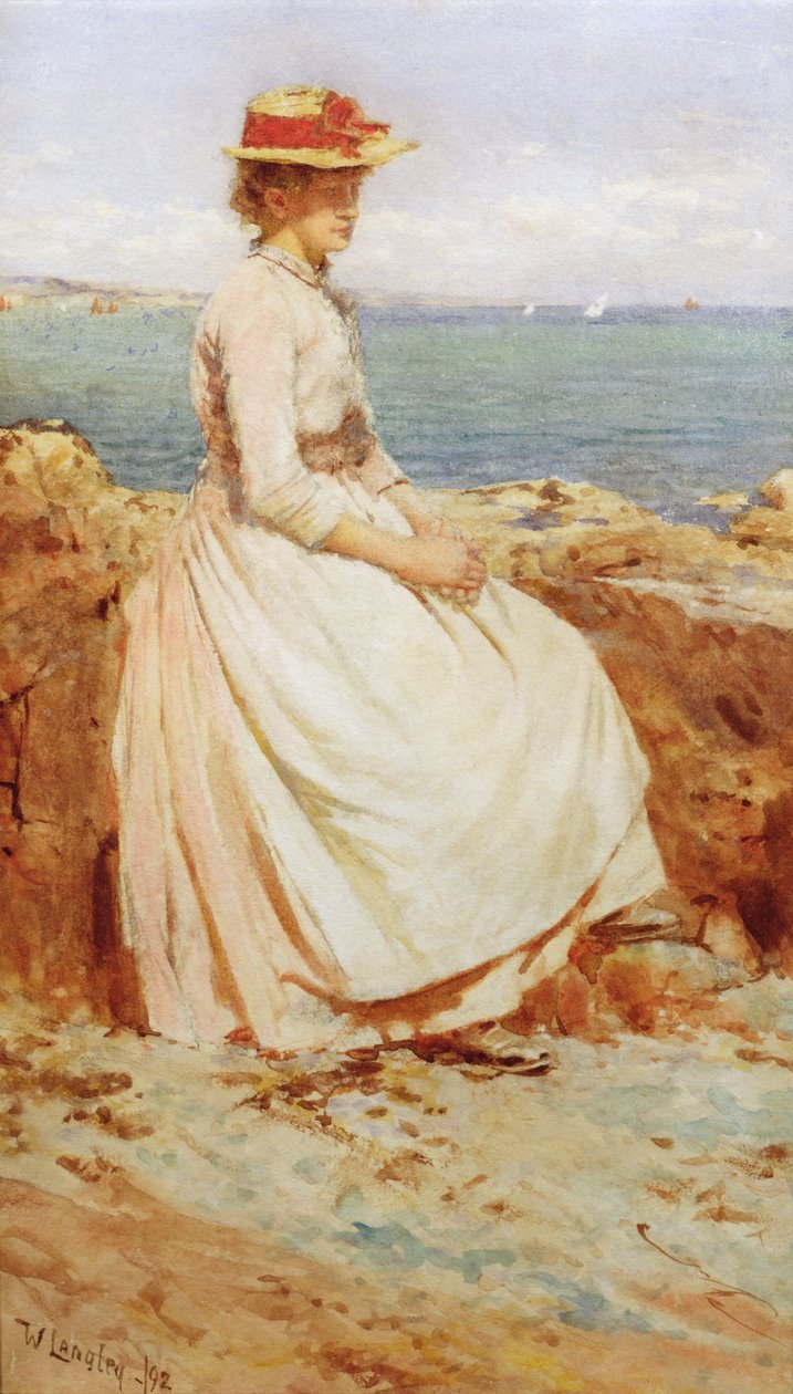 Güneş ışığı, 1892 by Walter Langley