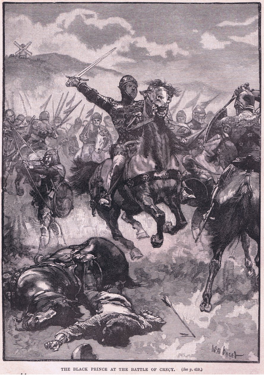 MS 1346 Crecy Savaşı