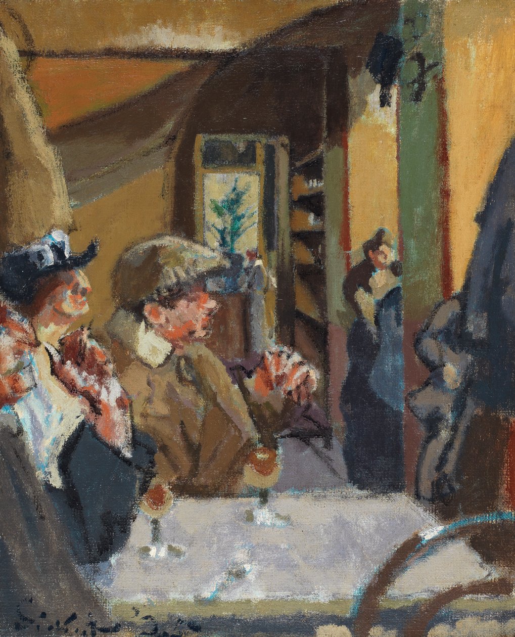 Chez Vernet, 1925 by Walter Richard Sickert