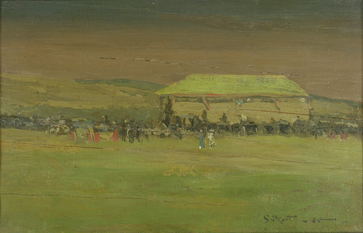 Diep Yarışları, 1885 by Walter Richard Sickert