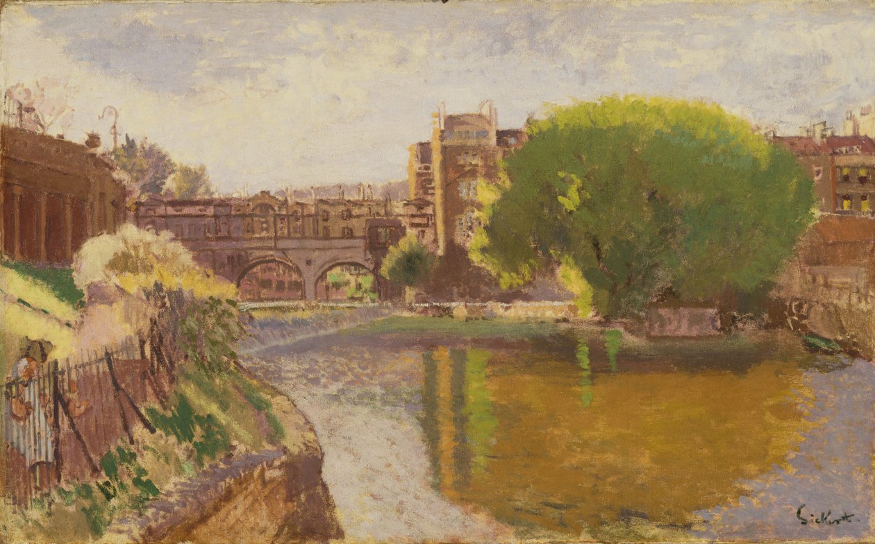 Pulteney Köprüsü, Hamam, c.1916-17 by Walter Richard Sickert