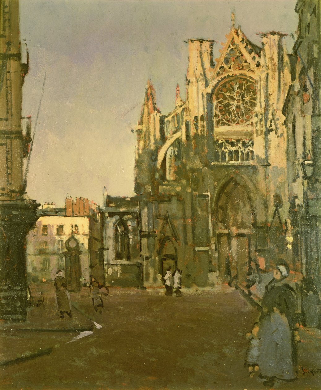 Aziz Jacques Kilisesi, Dieppe by Walter Richard Sickert