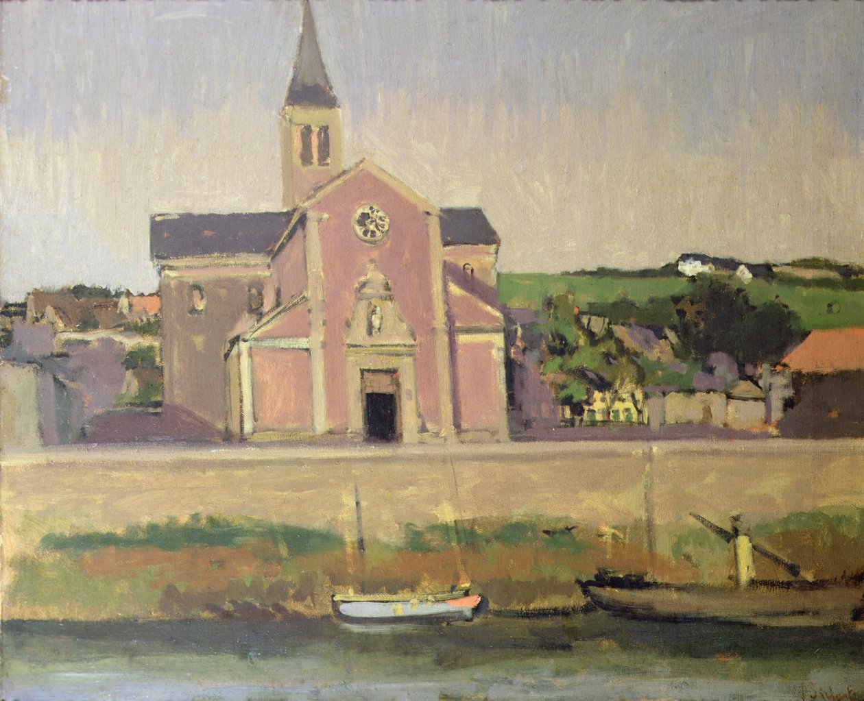 Pollet Kilisesi, Dieppe, c.1900 by Walter Richard Sickert
