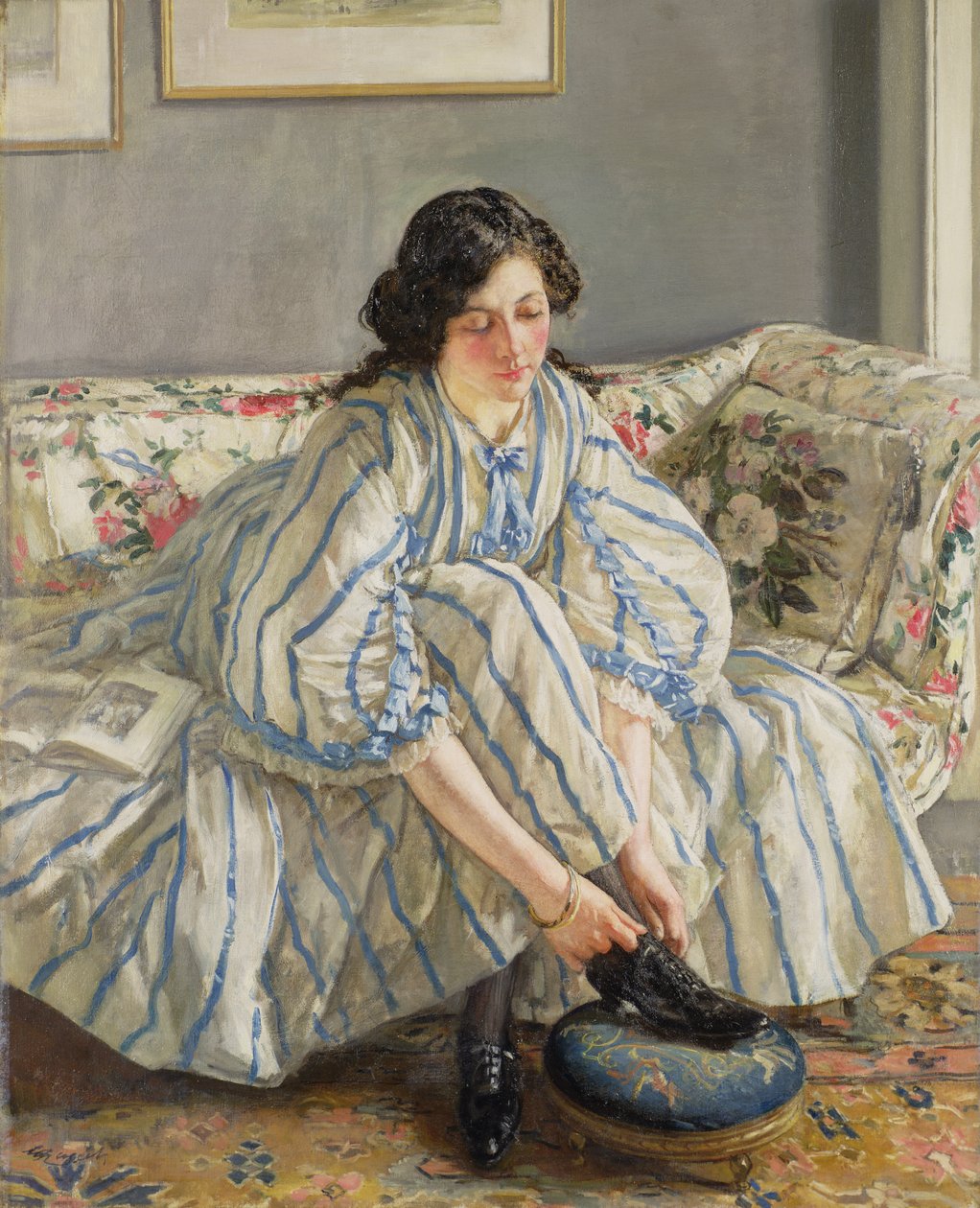 Ayakkabısını Bağlamak by Walter Russell