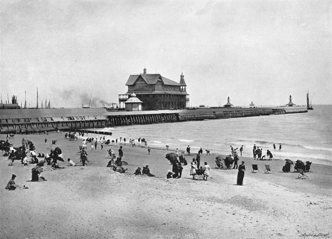 İskele, Lowestoft, c1896 by Walter Boughton