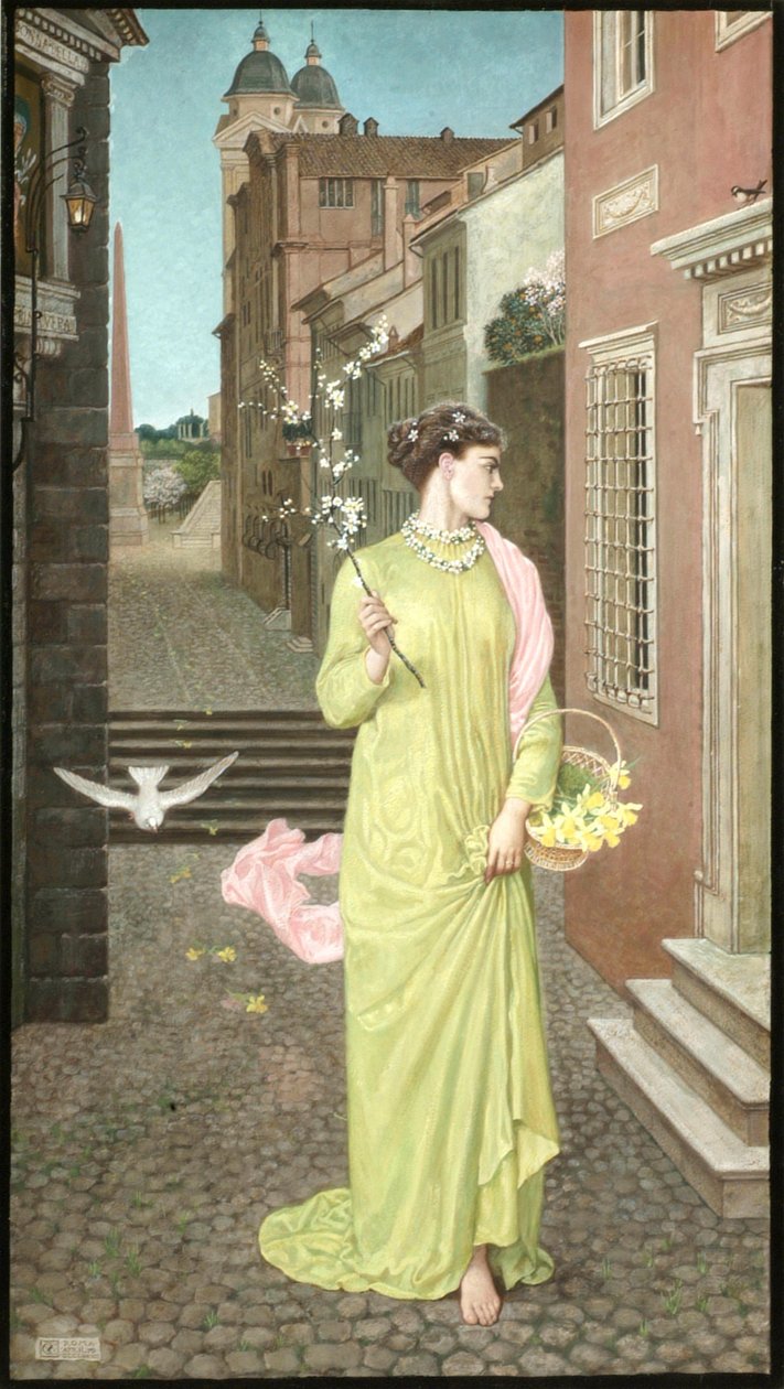 Bir Bahar Müjdecisi by Walter Crane