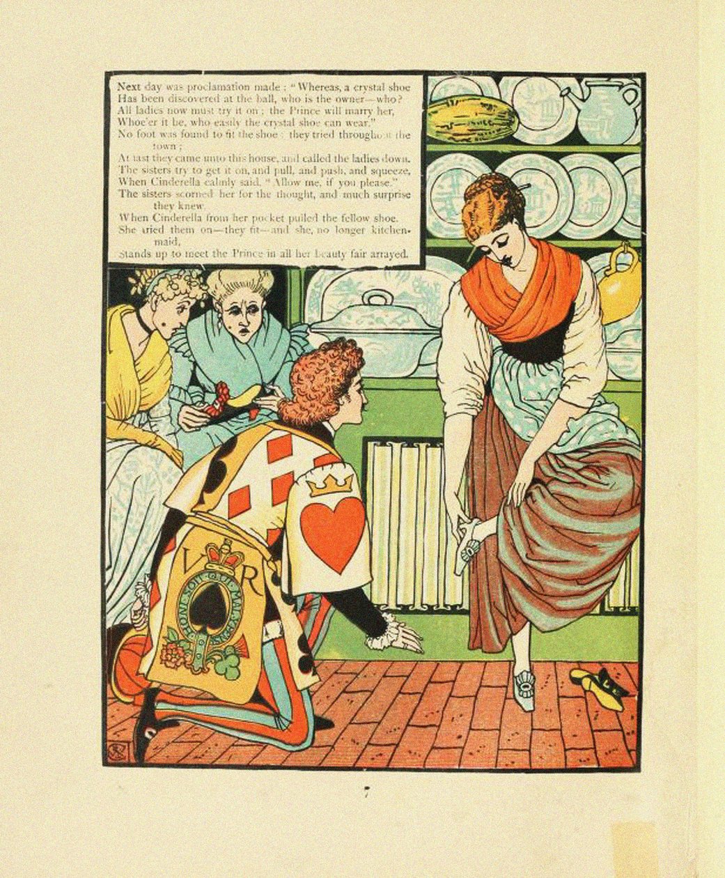 Masal Külkedisi için İllüstrasyon by Walter Crane