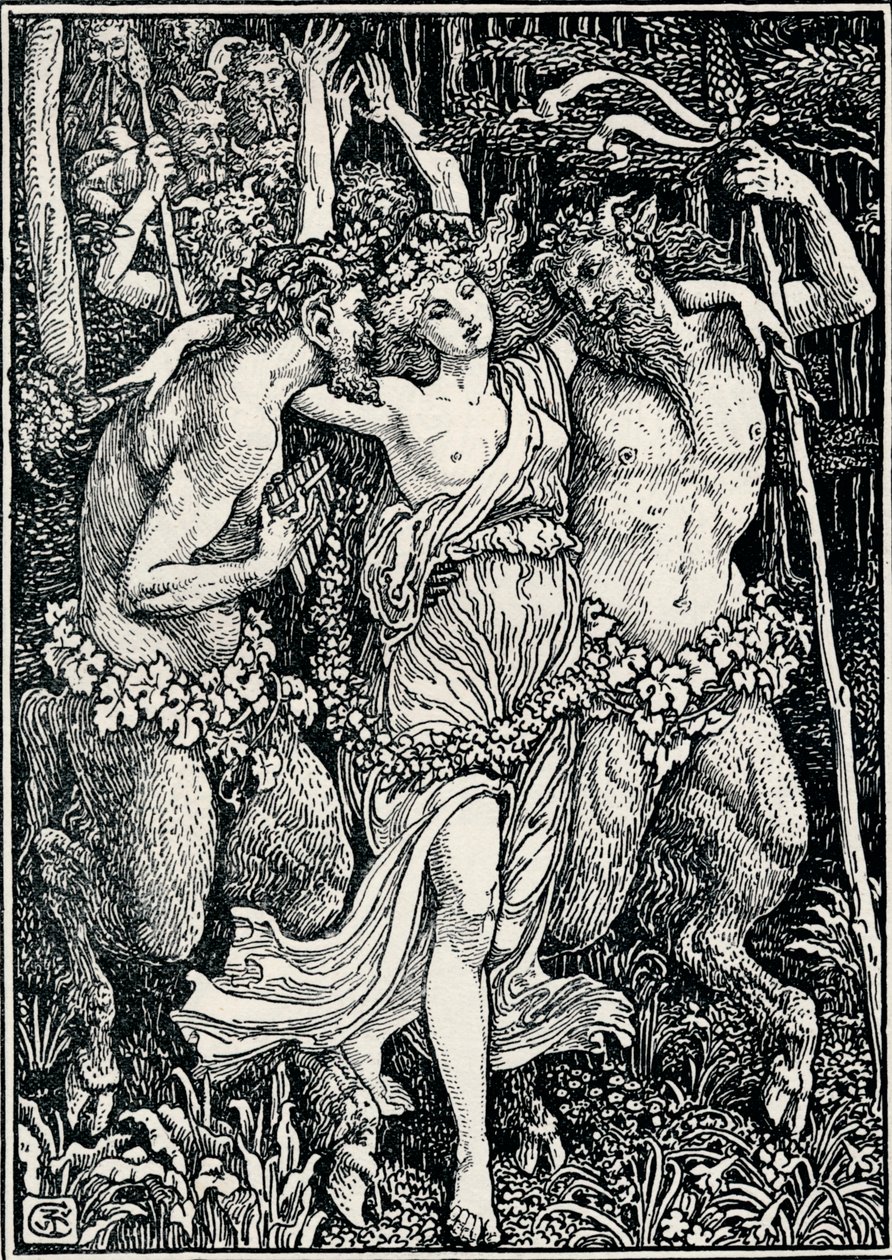 Faerie Queene için çizim, c1890, 1897 by Walter Crane