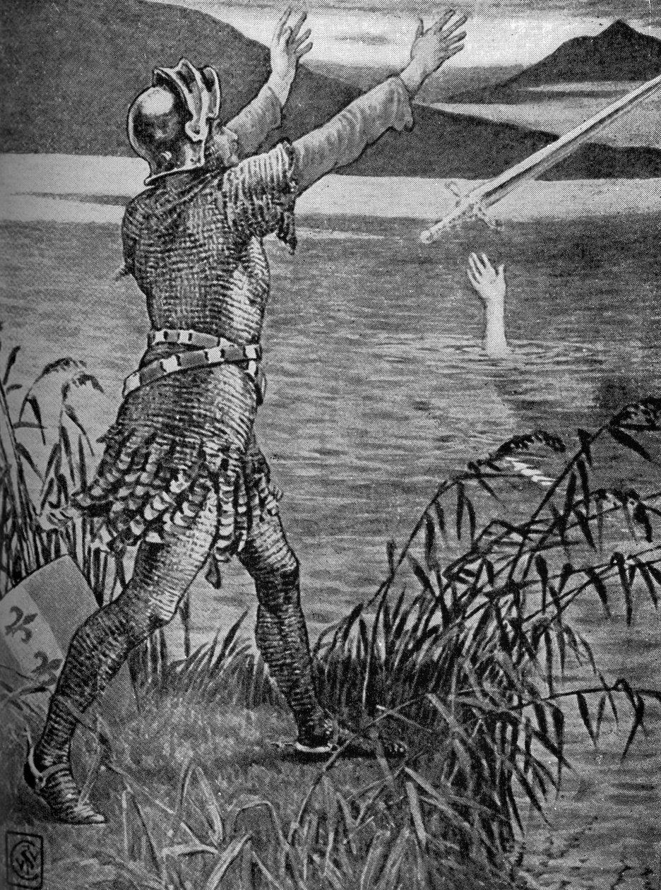Kral Arthur - Sir Bedivere Excalibur