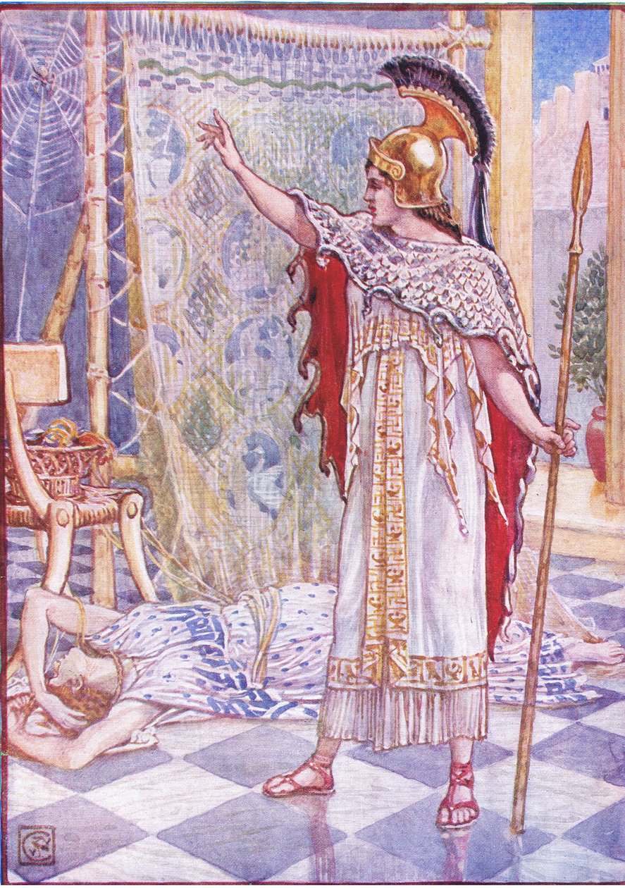 Onu bir örümceğe dönüştürdü, The Story of Greece, 1930