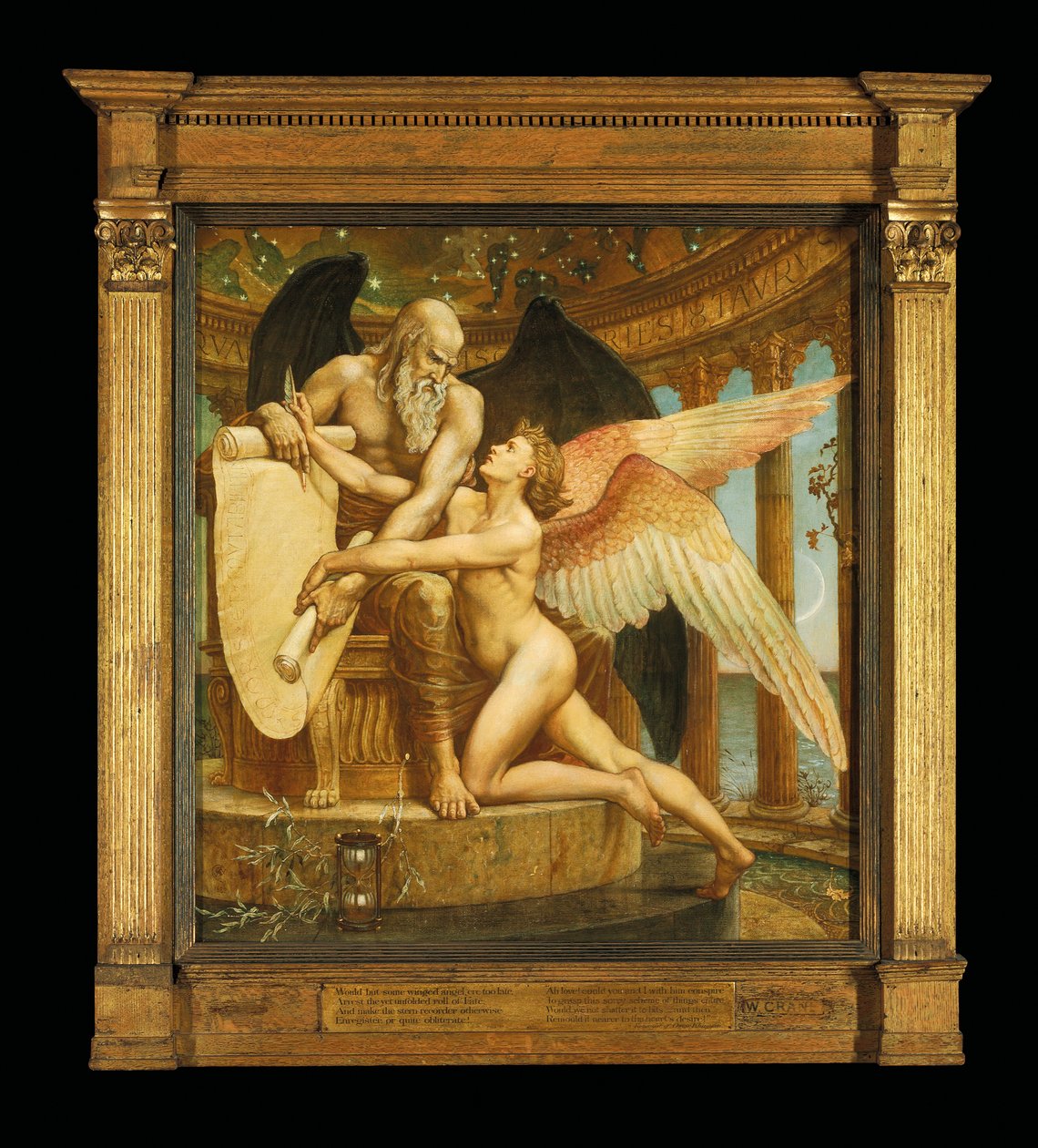 Kaderin Rulosu, 1882 by Walter Crane