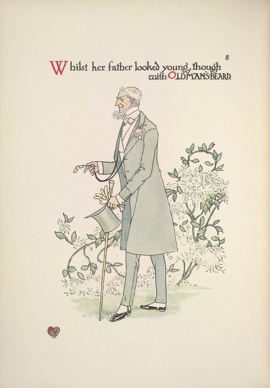Gelinin babası sabahlık by Walter Crane
