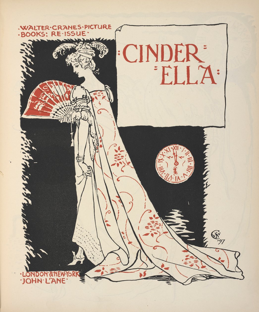 Külkedisi'nin başlık sayfası. by Walter Crane