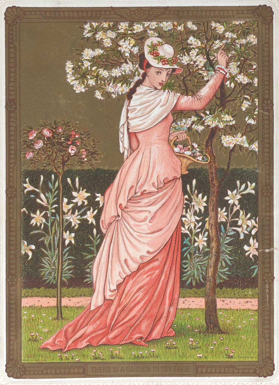 Sevgililer, 1876. by Walter Crane