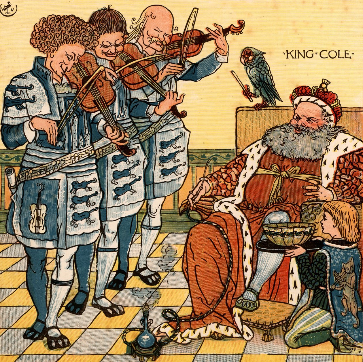 Walter Vinç (1845-1915) by Walter Crane