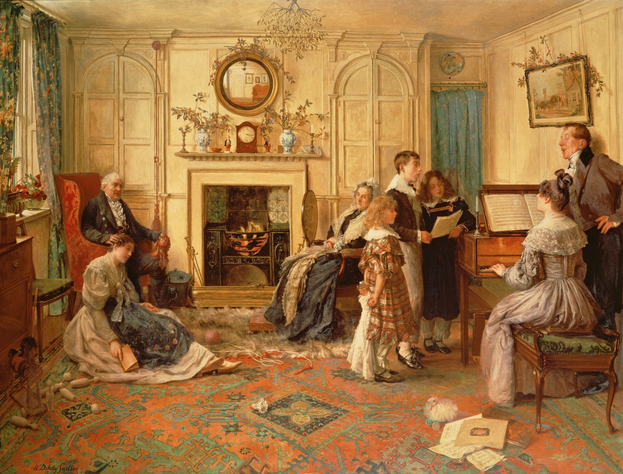 Evim güzel evim by Walter Dendy Sadler