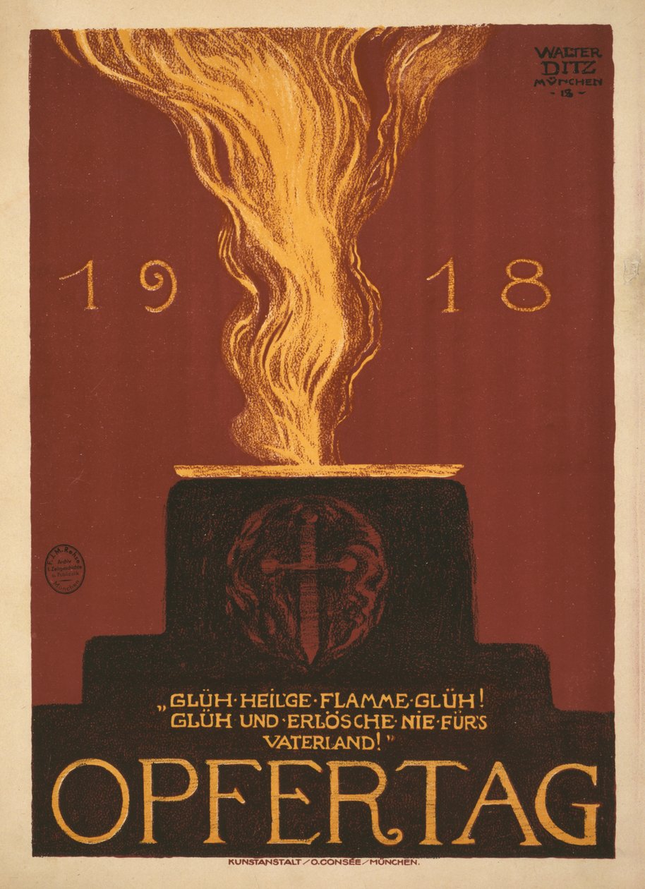1918 Opfertag Kurban Bayramı, 1918. by Walter Ditz