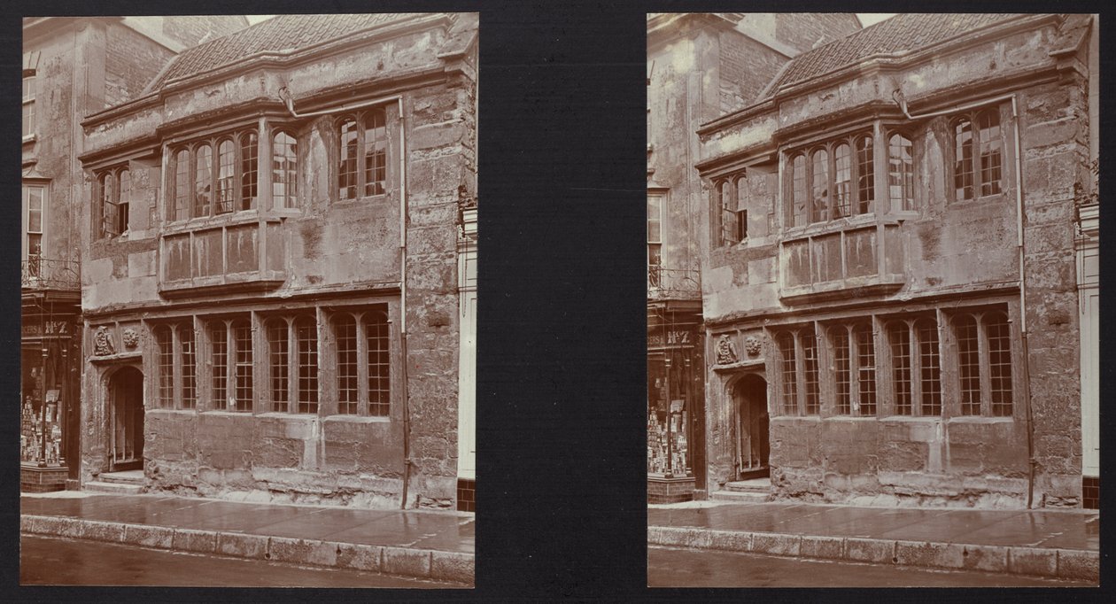 Mahkeme Binası, High Street, Glastonbury, Mendip, Somerset, 1913. by Walter Edward Zehetmayr
