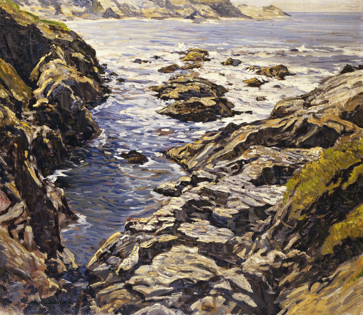 Kayalık sahil by Walter Elmer Schofield
