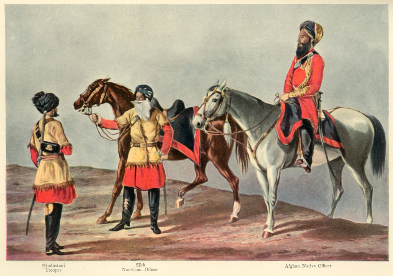 İkinci Pencap Süvari, 1901. by Walter Fane
