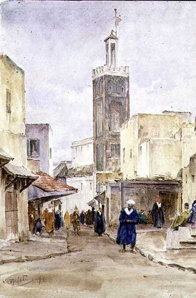 Doğu Sokak Sahnesi by Walter Frederick Roofe Tyndale