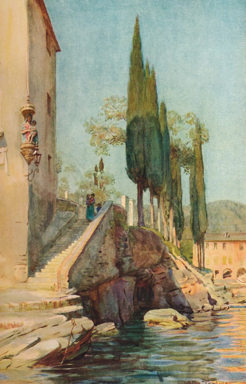 anda. S. Michele, Rapallo, c1910, 1912 by Walter Frederick Roofe Tyndale