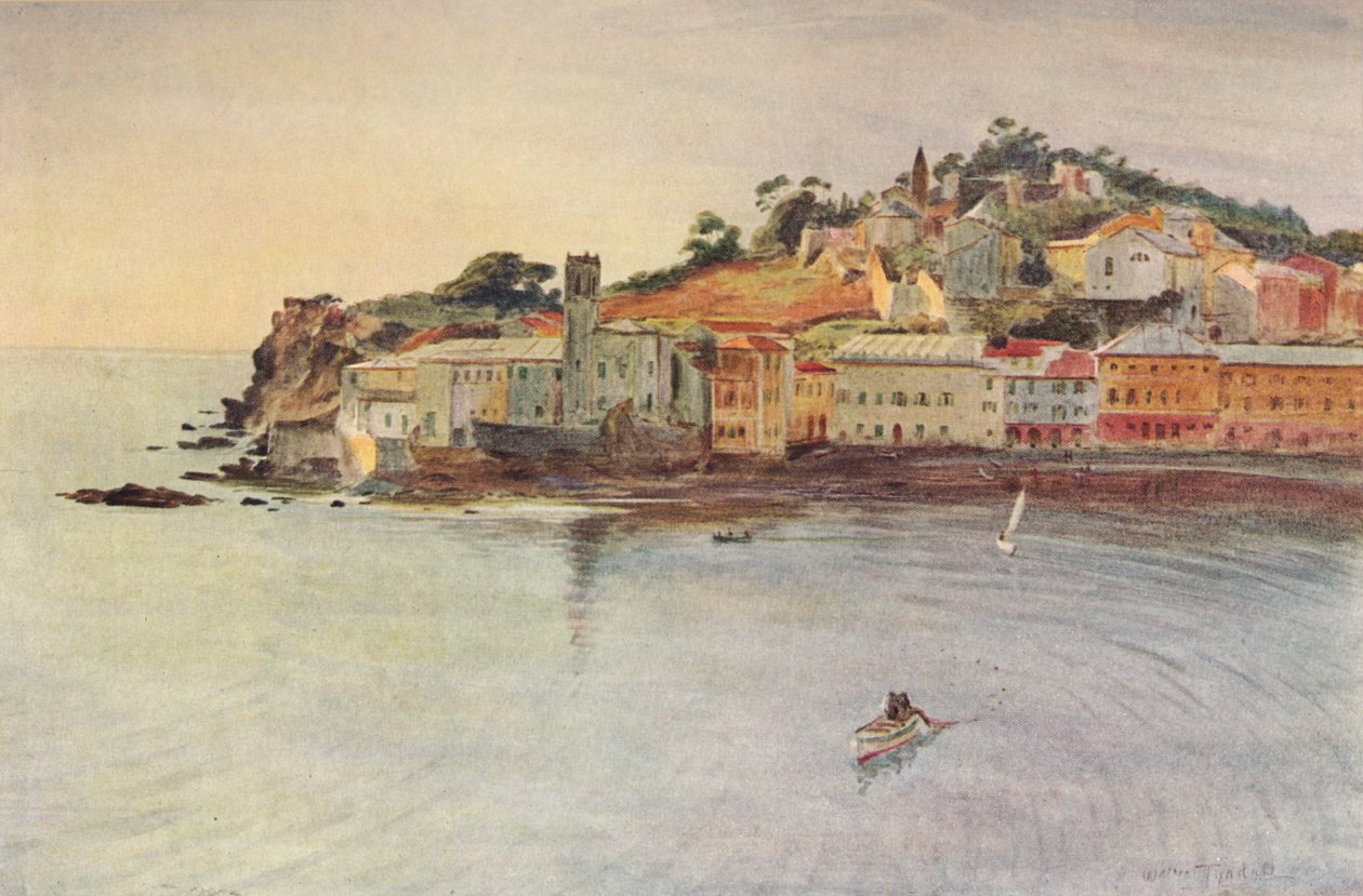 Yarımada, Sestri Levante, c1910, 1912 by Walter Frederick Roofe Tyndale