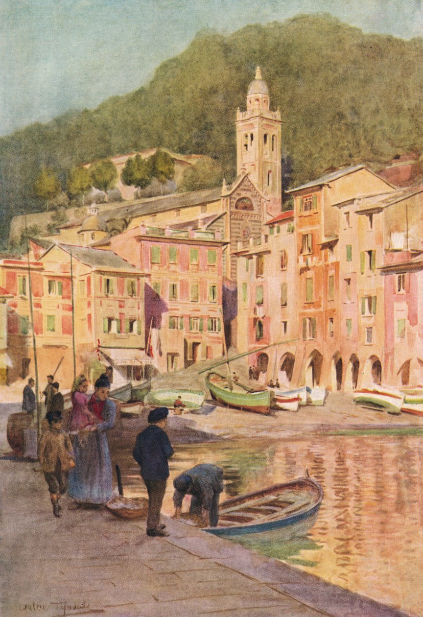 Portofino, c1910, 1912 by Walter Frederick Roofe Tyndale