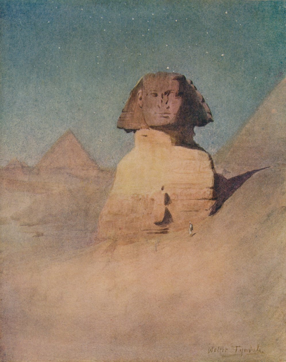 Ay Işığından Sfenks, c1905, 1912 by Walter Frederick Roofe Tyndale
