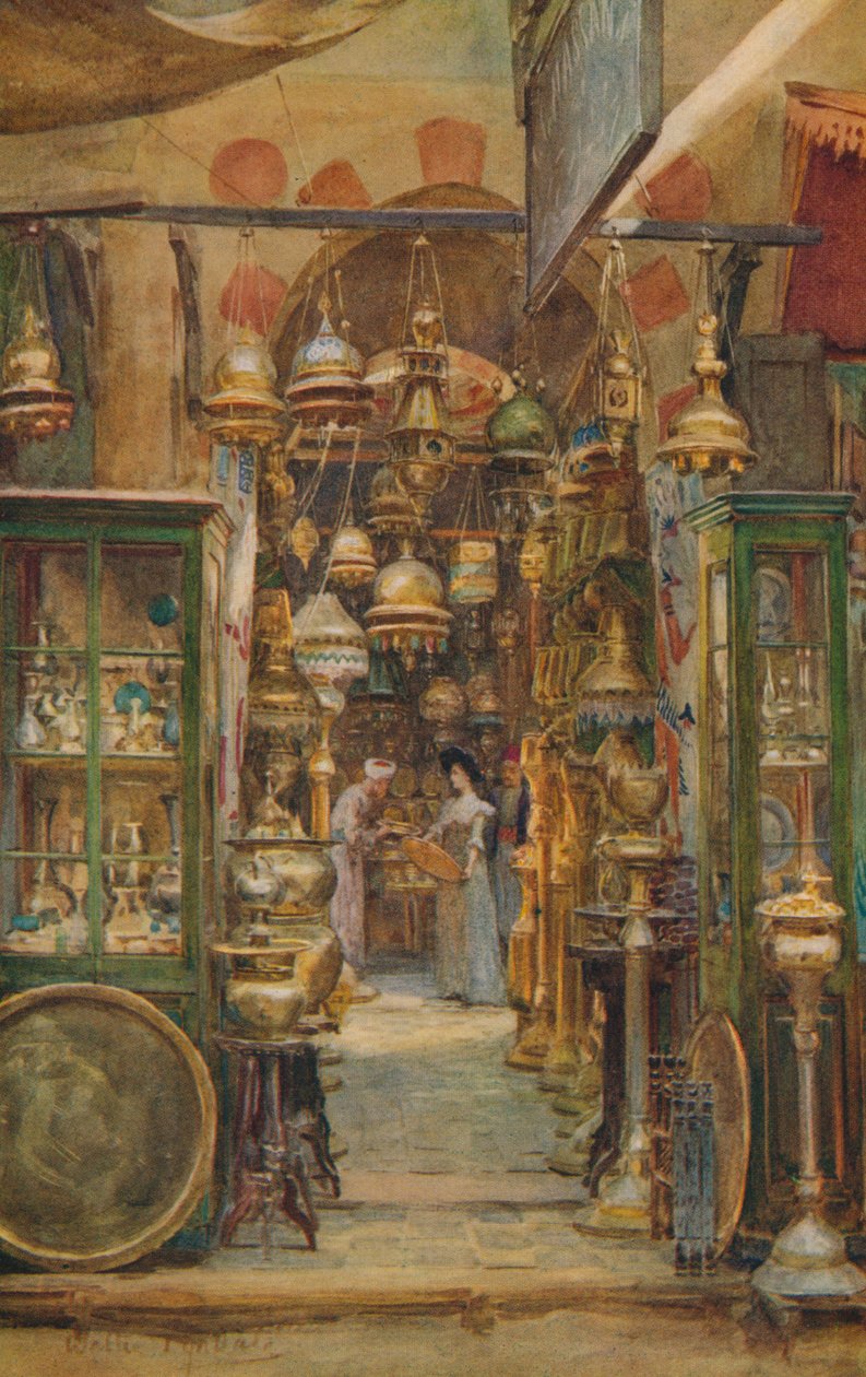 Nassan Mağazası, c1905, 1912 by Walter Frederick Roofe Tyndale