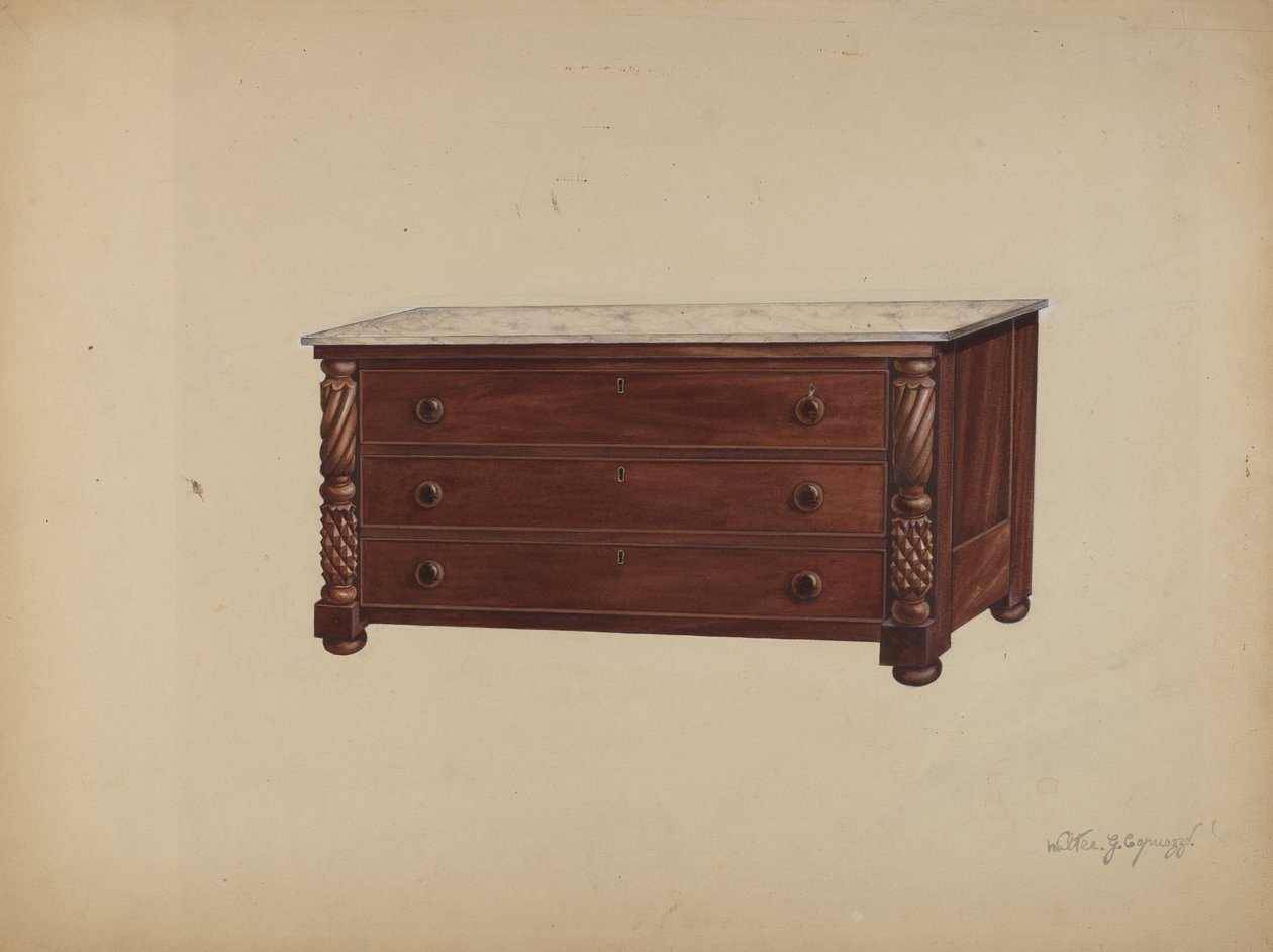 çekmeceli dolap by Walter G. Capuozzo