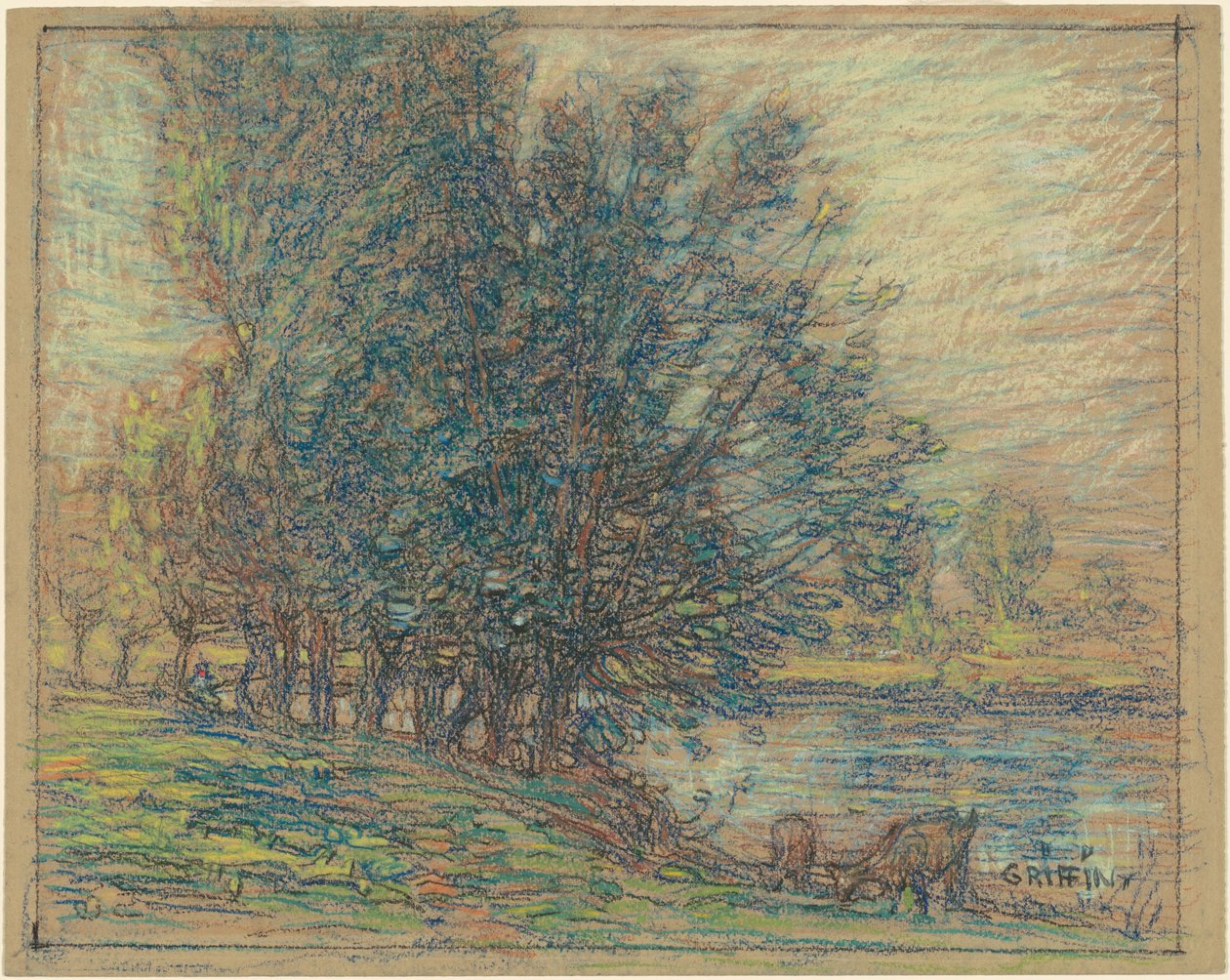 Söğütler, Longpre, Fransa by Walter Griffin