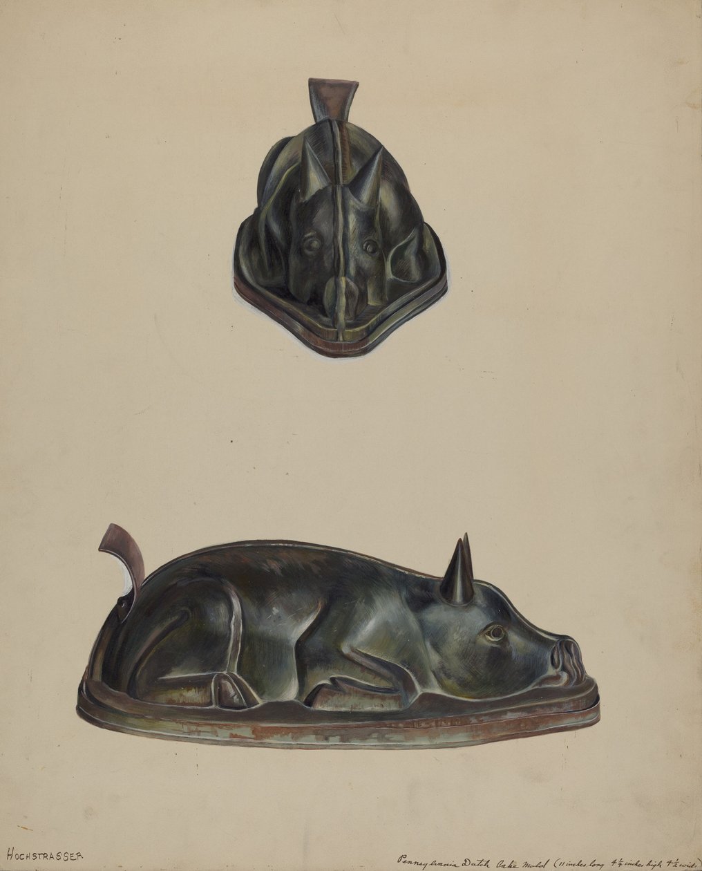 Pa. Alman Kek Kalıbı, 19351942. by Walter Hochstrasser