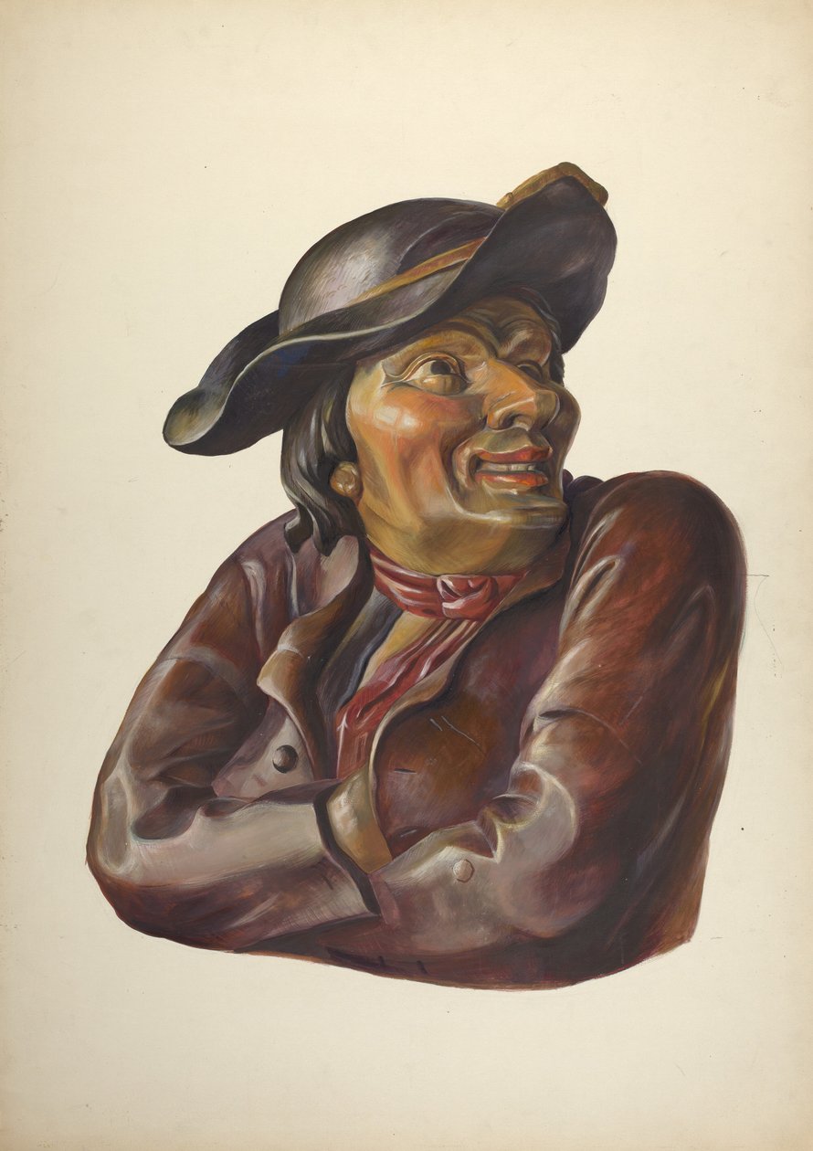 Taverna Büstü, c. 1937. by Walter Hochstrasser