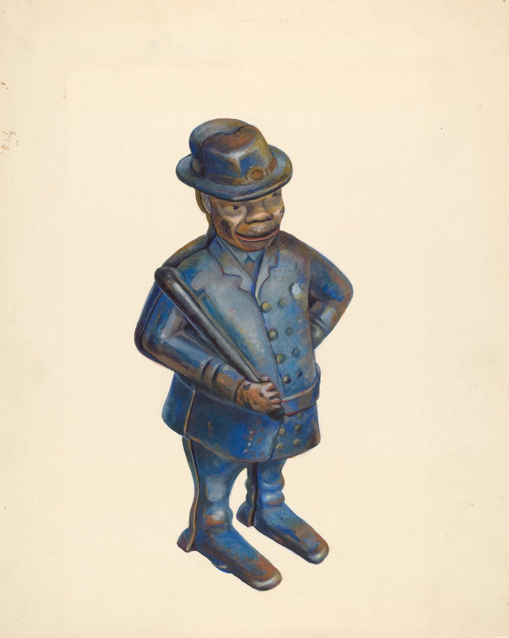 Oyuncak Bankası: Polis, c. 1939. by Walter Hochstrasser