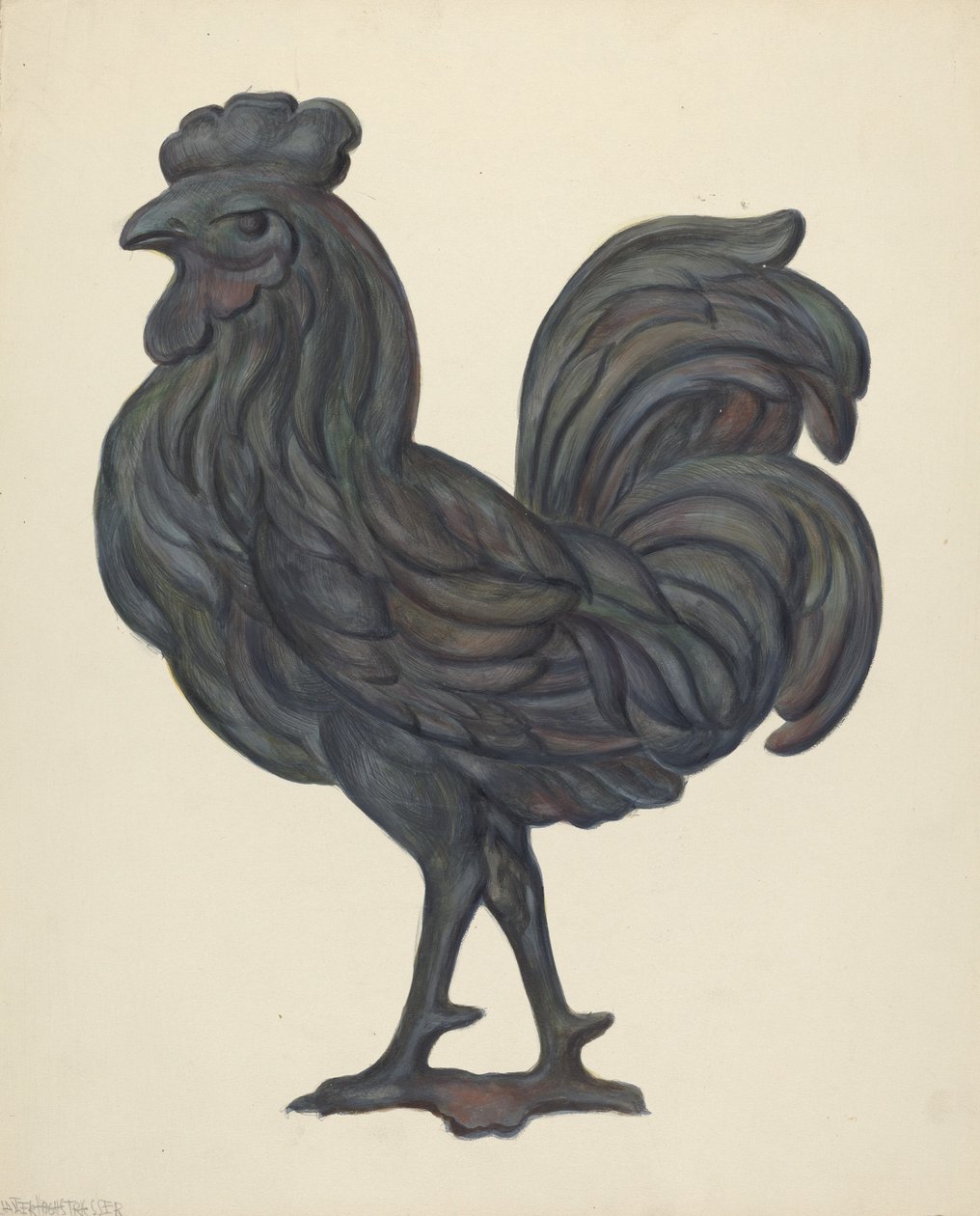 Rüzgar Gülü, c. 1937. by Walter Hochstrasser