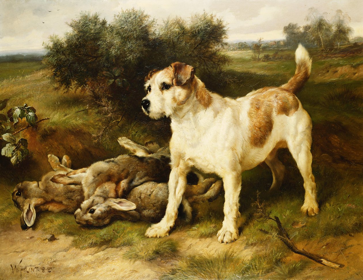 Günlük Çantalı Bir Tilki Teriyeri by Walter Hunt