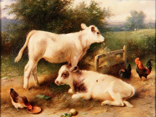 Besleme zamanı by Walter Hunt