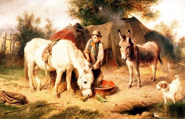 çingene kampı by Walter Hunt