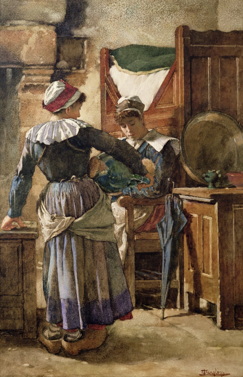 İlk Doğması by Walter Langley