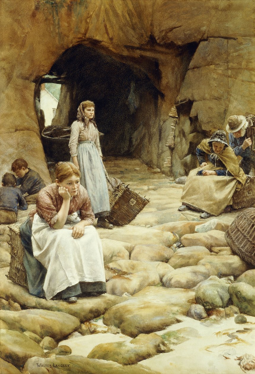 Balıkçılık Sezonunda, by Walter Langley
