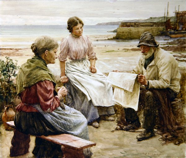 ilginç haberler by Walter Langley