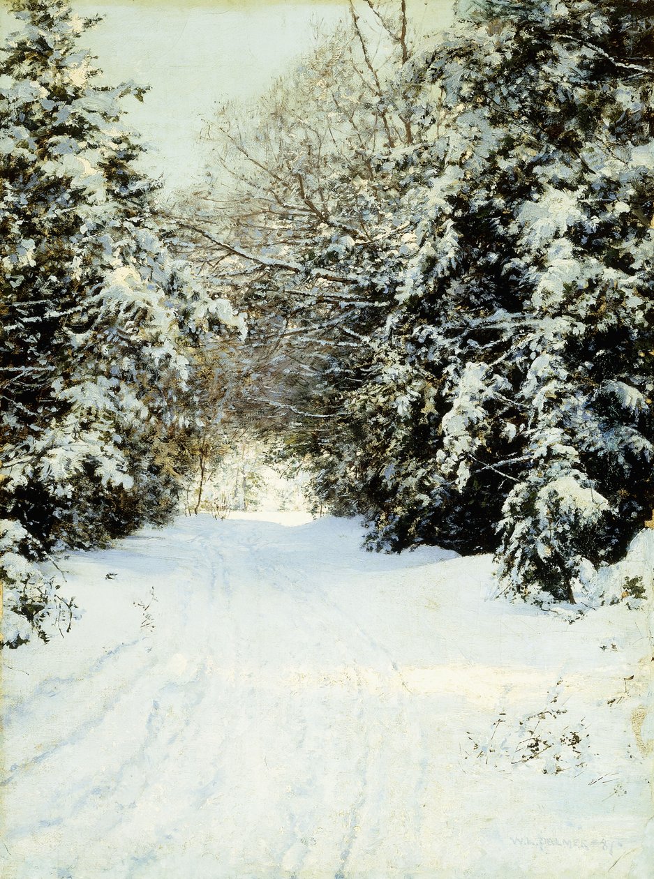 Karla Dolu Ağaçlar by Walter Launt Palmer